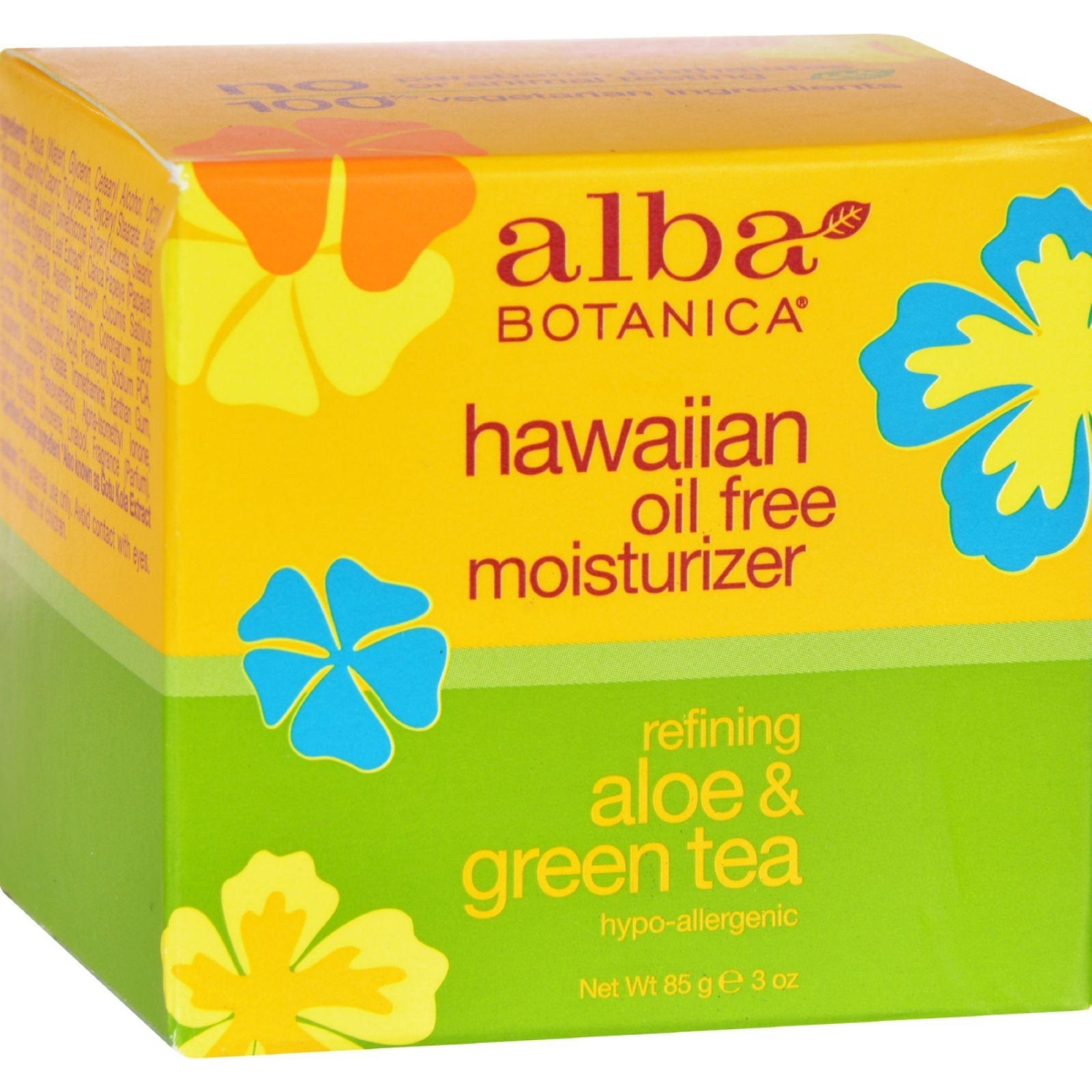 Hg0390138 3 Oz Hawaiian Aloe & Green Tea Moisturizer Oil-free
