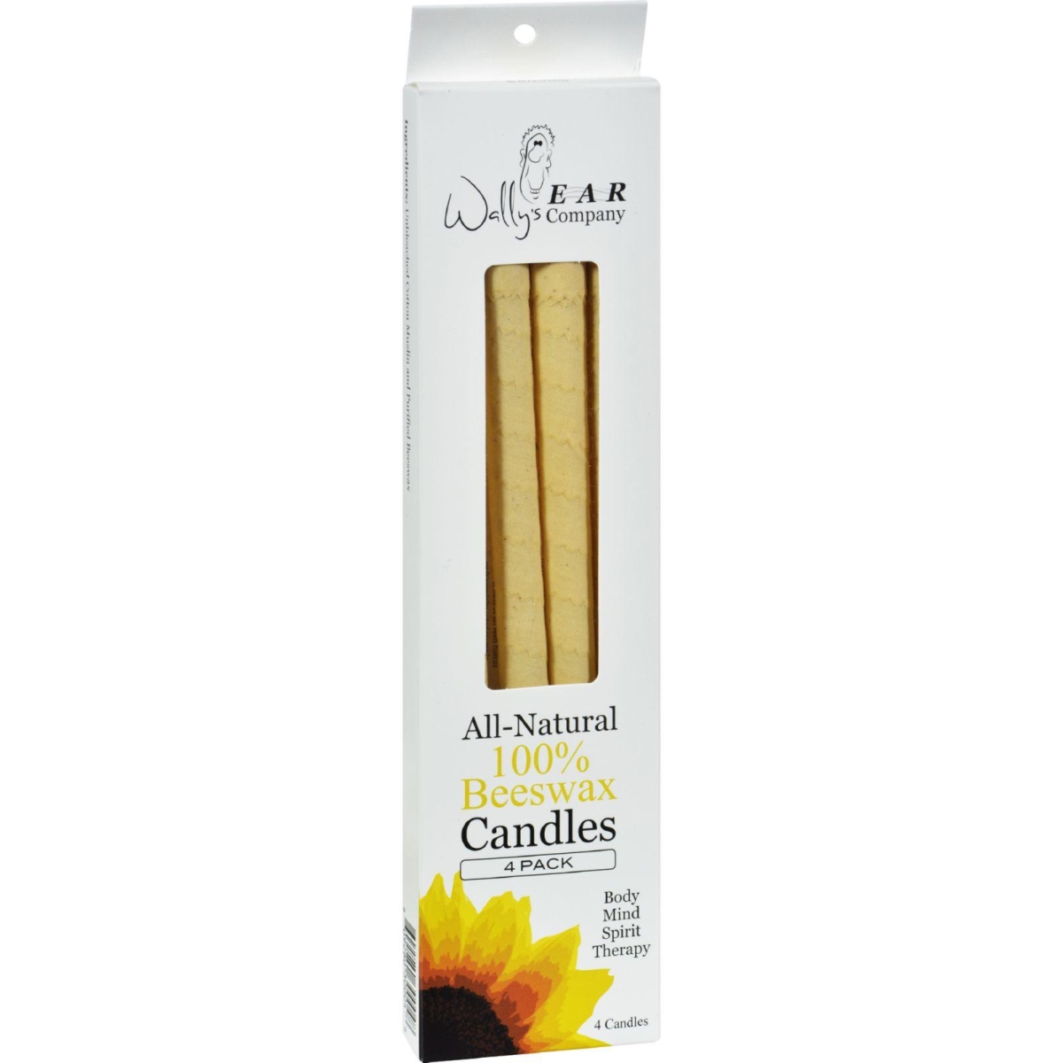 Hg0115949 Ear Candles Beeswax - 4 Candles