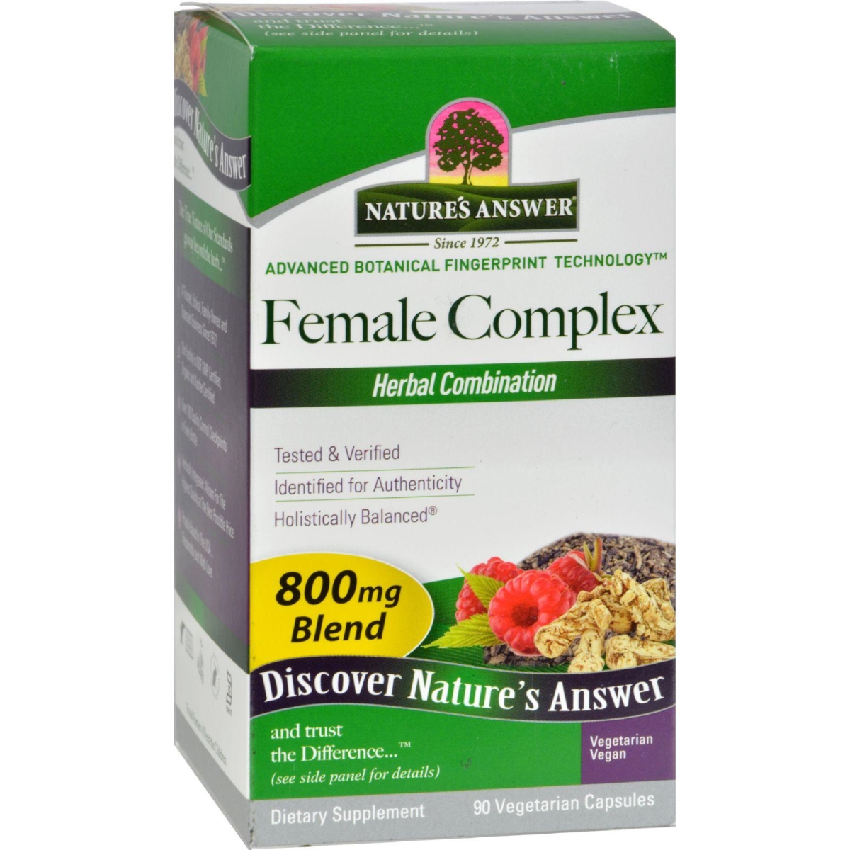 Natures Answer Hg0123349 Female Complex, 90 Vcaps