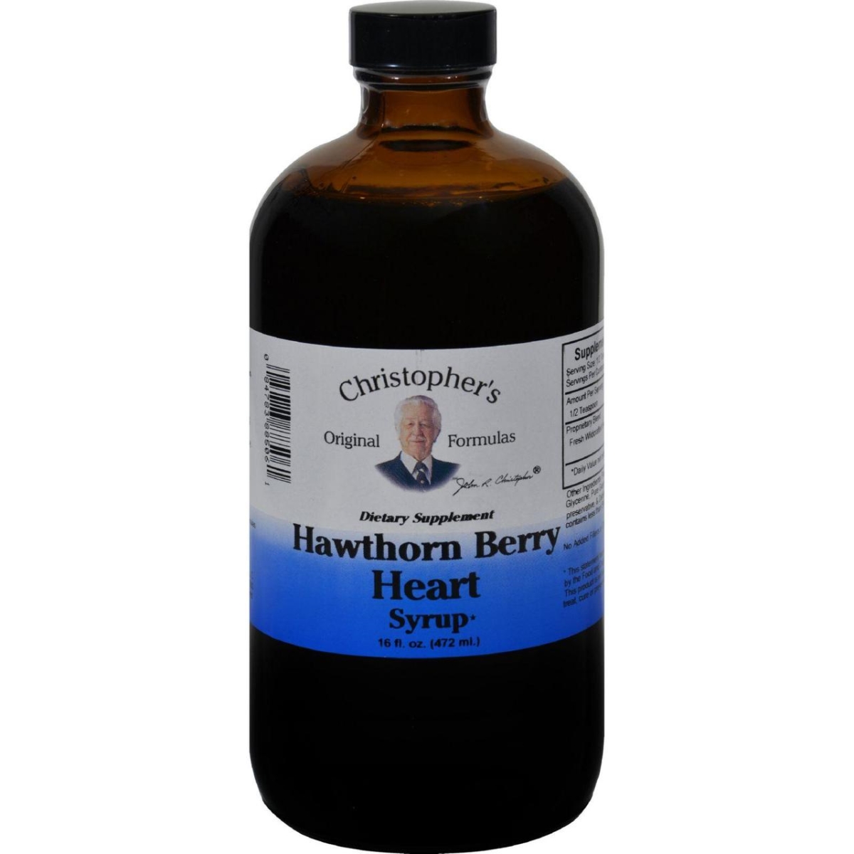 Hg0412015 16 Fl Oz Hawthorn Berry Heart Syrup