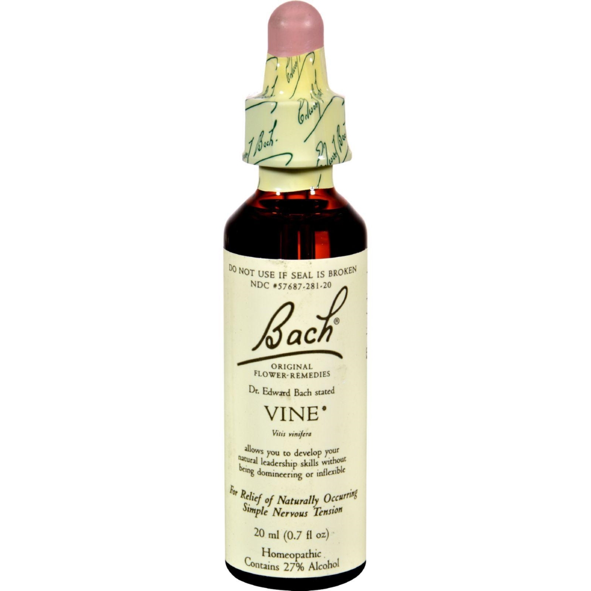Hg0233981 0.7 Fl Oz Flower Remedies Essence, Vine
