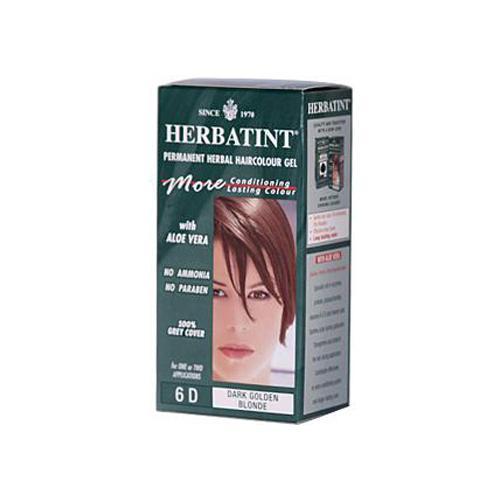 Hg0226795 135 Ml Permanent Herbal Haircolor Gel, 6d Dark Golden Blonde