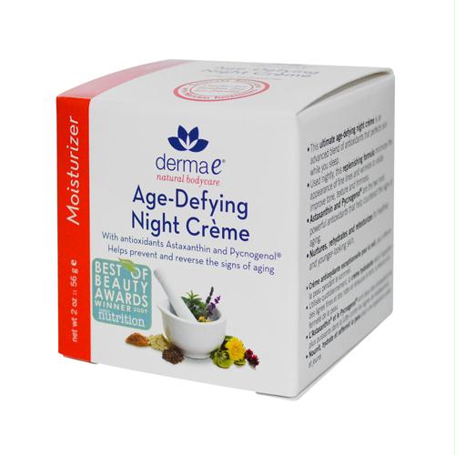 Derma E Hg0160895 2 Oz Age-defying Night Creme With Astaxanthin & Pycnogenol