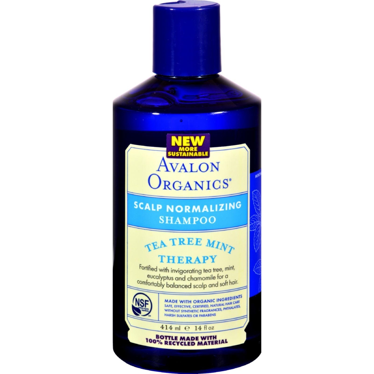 Hg0253229 14 Fl Oz Organics Scalp Normalizing Shampoo Tea Tree Mint Therapy
