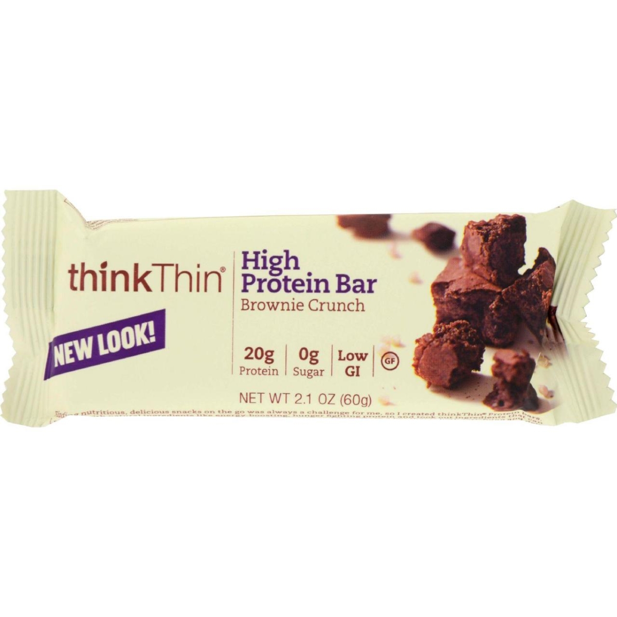 Hg0269894 2.1 Oz Thin Bar, Brownie Crunch - Case Of 10