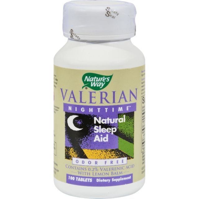 Hg0299529 Valerian Nighttime, 100 Tablets
