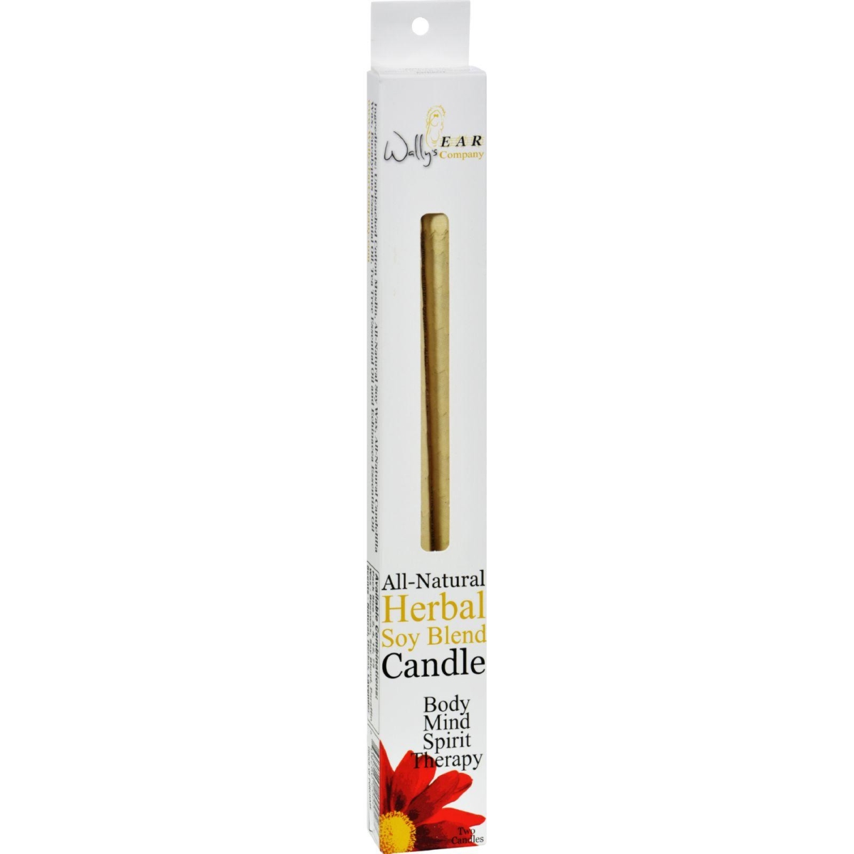 Hg0115915 Herbal Paraffin Ear Candle - Pack Of 2