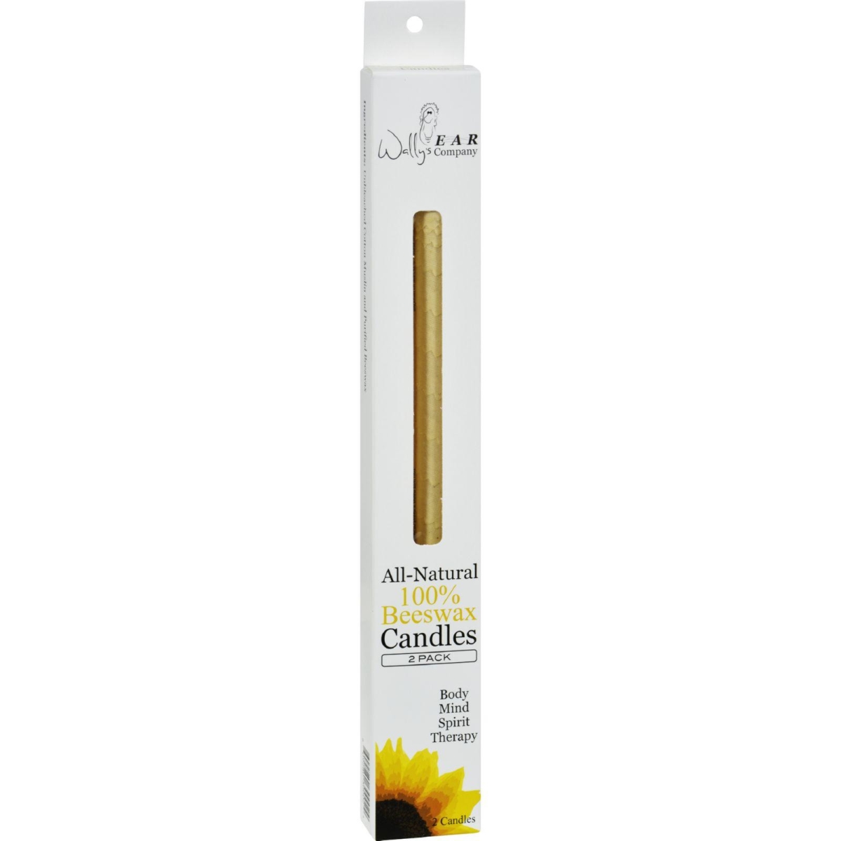 Hg0115931 Beeswax Ear Candle - 2 Candles