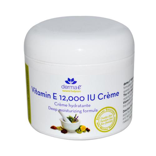Derma E Hg0129932 4 Oz Vitamin E Creme - 12000 Iu