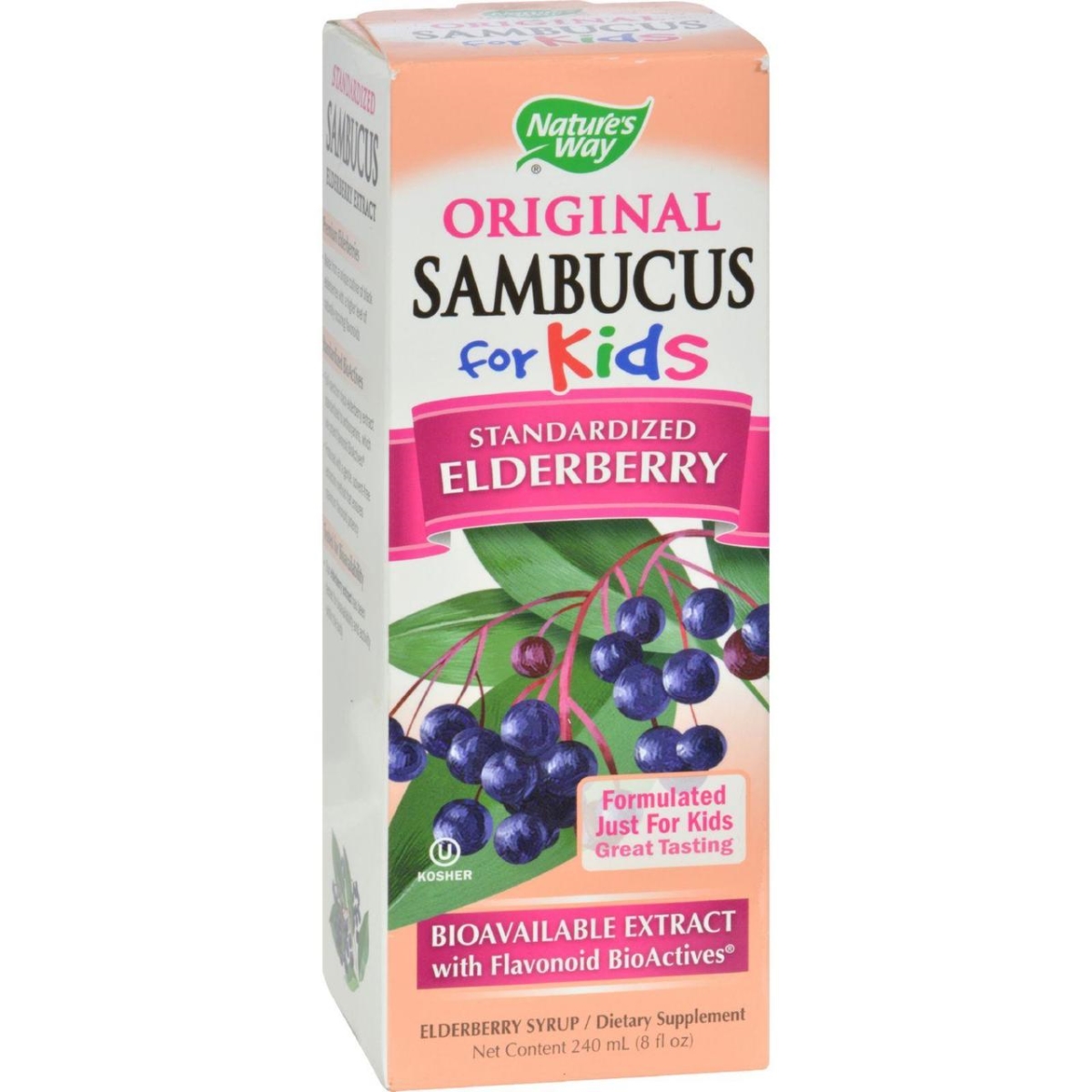 Hg0138495 8 Fl Oz Original Sambucus For Kids, Standardized Elderberry