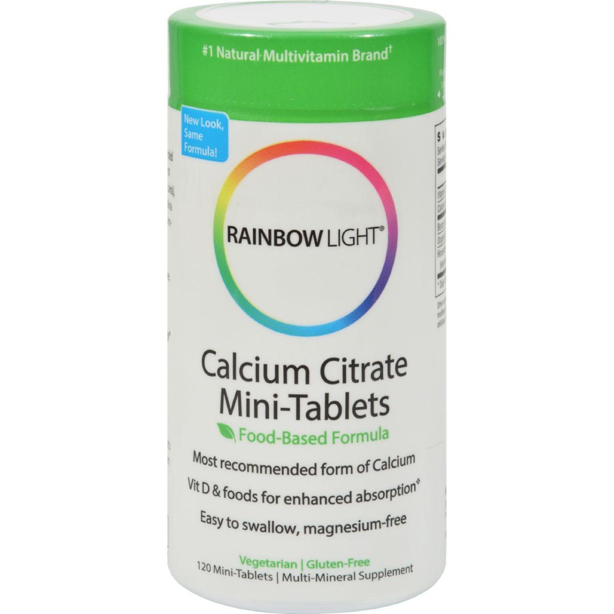 Hg0143743 100 Percent Calcium Citrate Mini-tabs, 120 Mini-tabs