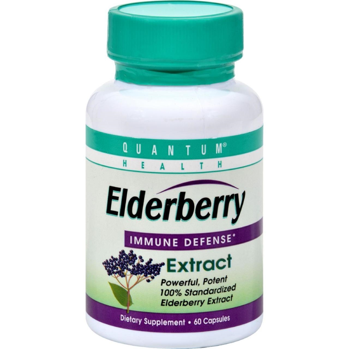 Hg0441824 400 Mg Elderberry Immune Defense Extract, 60 Capsules