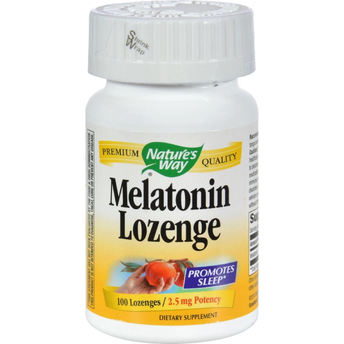 Hg0454926 2.5 Mg Melatonin Lozenge - Fruit, 100 Lozenges