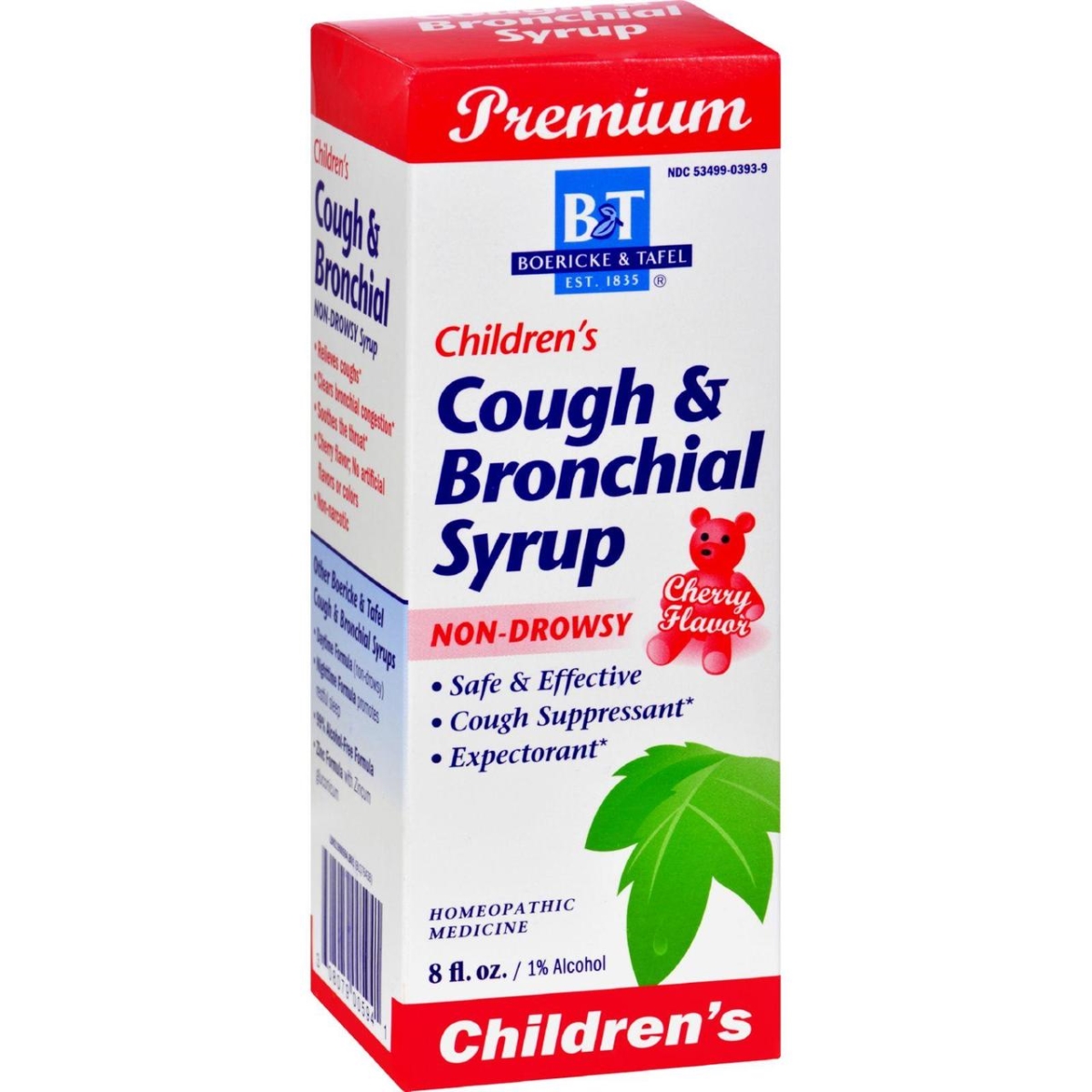 Boericke And Tafel Hg0278689 8 Fl Oz Childrens Cough & Bronchial Syrup