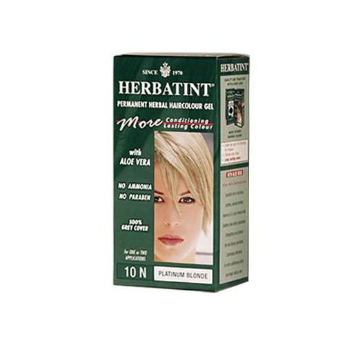 Hg0226738 135 Ml Permanent Herbal Haircolor Gel, 10n Platinum Blonde