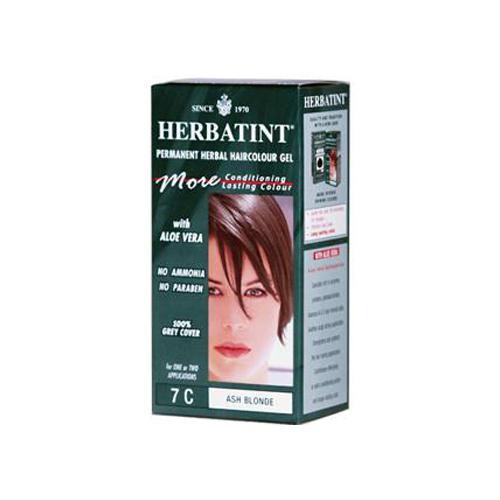 Hg0226977 135 Ml Permanent Herbal Haircolor Gel, 7c Ash Blonde