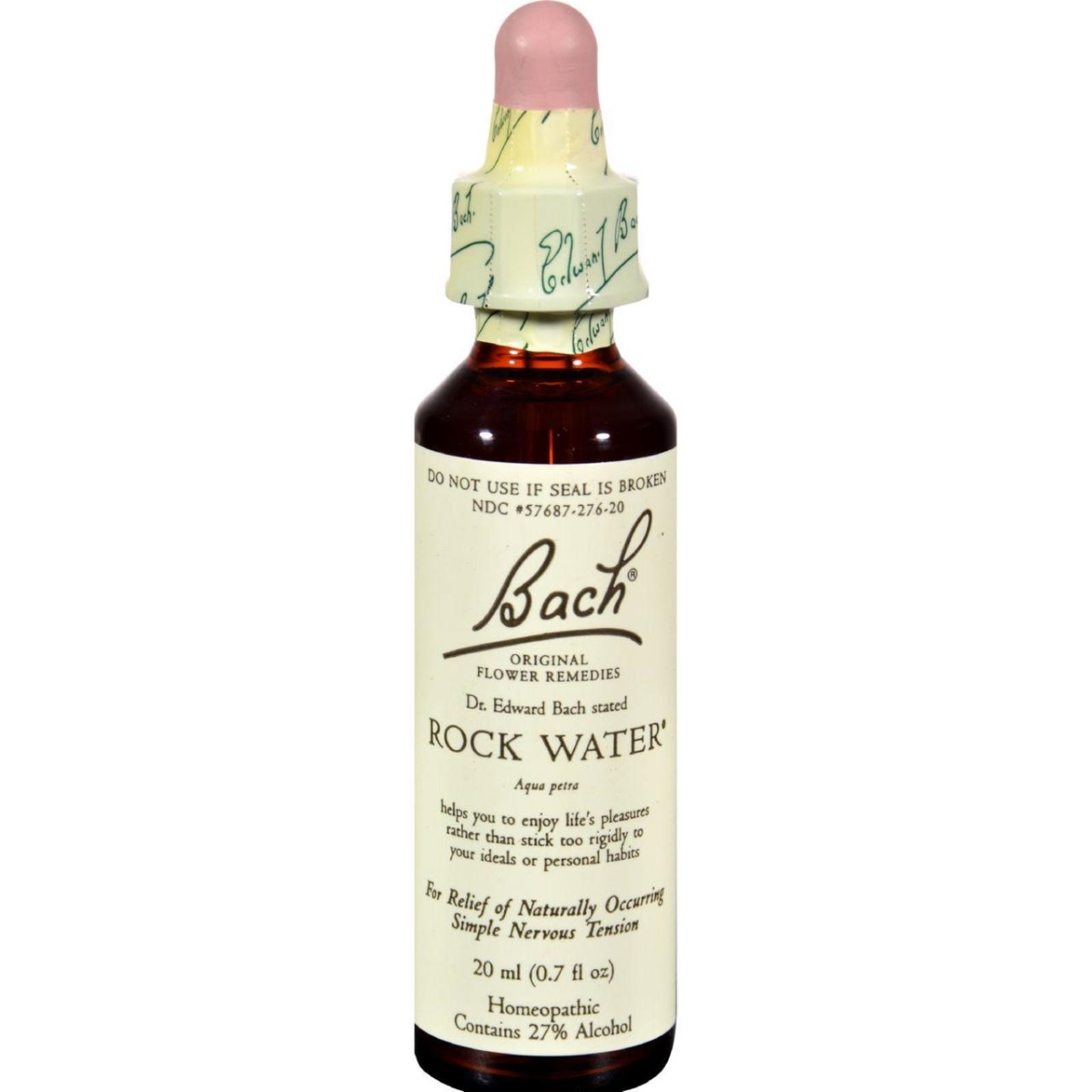 Hg0233932 0.7 Fl Oz Flower Remedies Essence, Rock Water