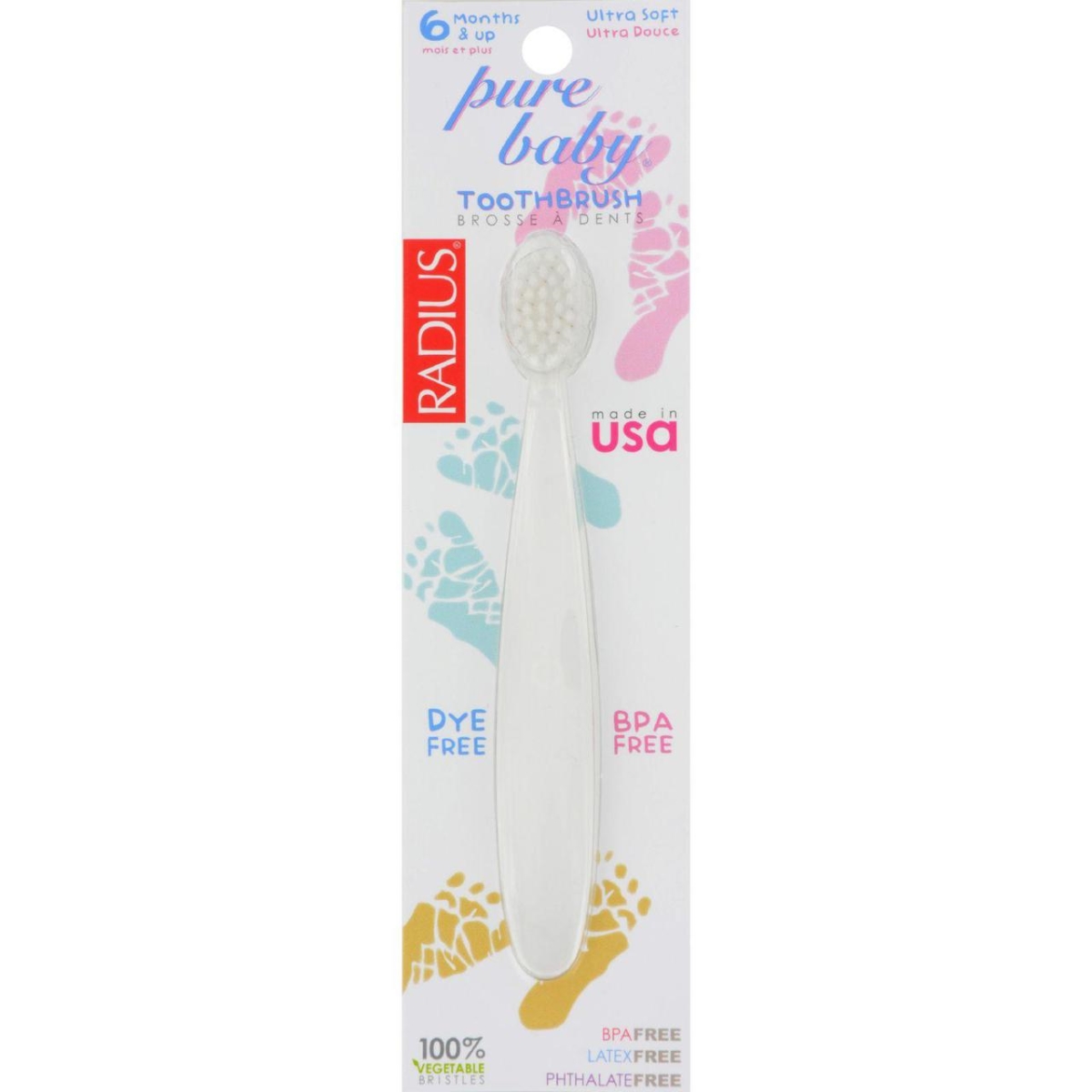 Hg0176131 Ultra Soft Pure Baby Toothbrush 6-18 Months - Case Of 6