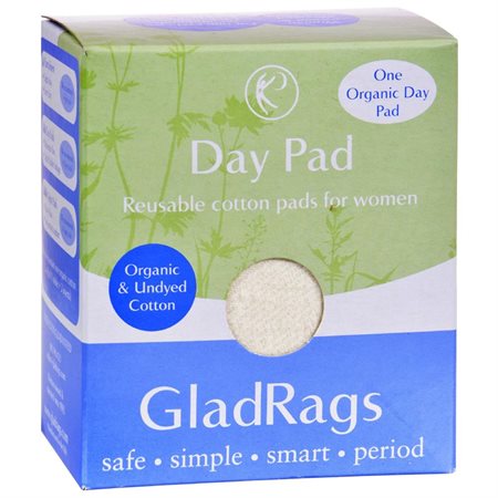 Gladrags Hg0189241 Organic Undyed Day Pads
