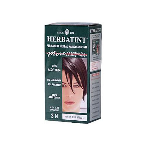 Hg0226639 135 Ml Permanent Herbal Haircolor Gel, 3n Dark Chestnut