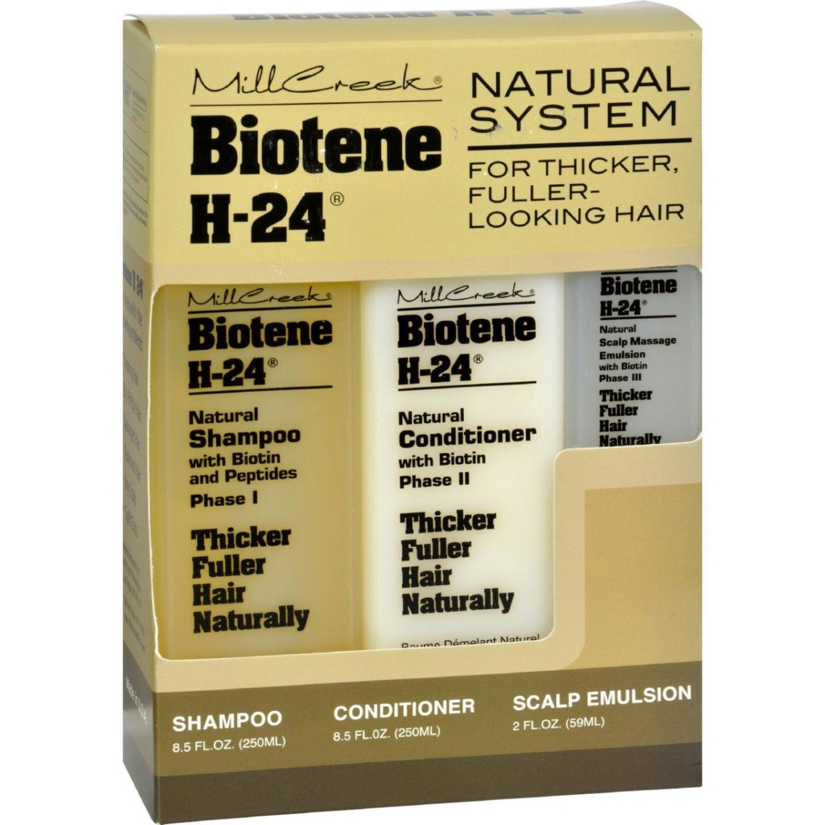 Hg0543306 Biotene H-24 Tri-pack Shampoo Conditioner Scalp Emulsion - 1 Set