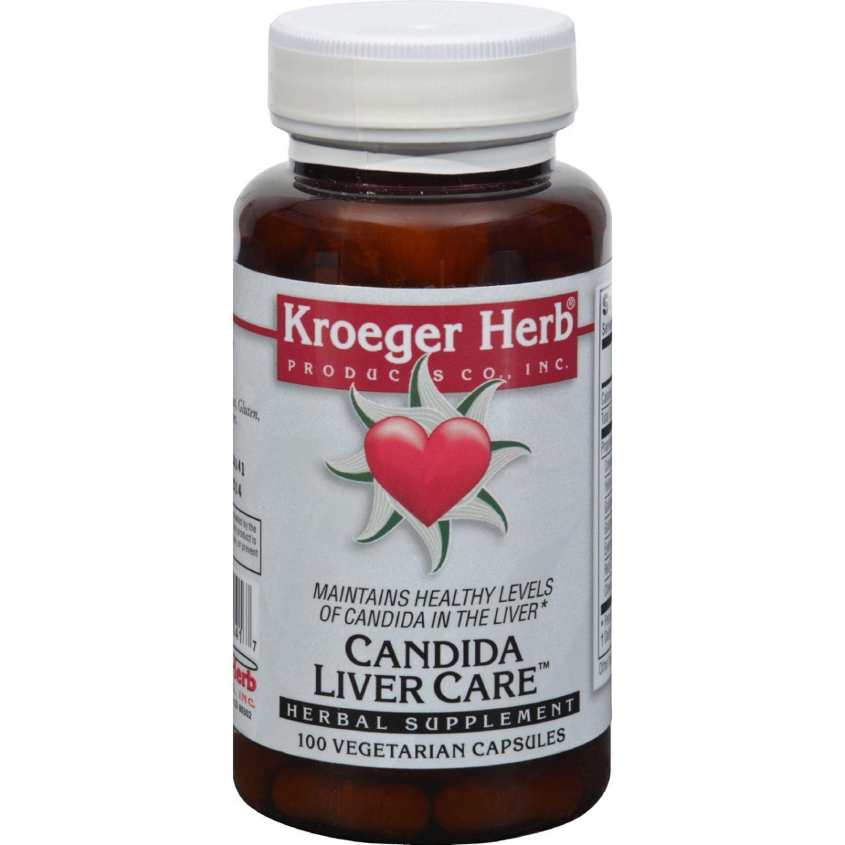 Hg0339903 Candida Liver Care - 100 Vegetarian Capsules