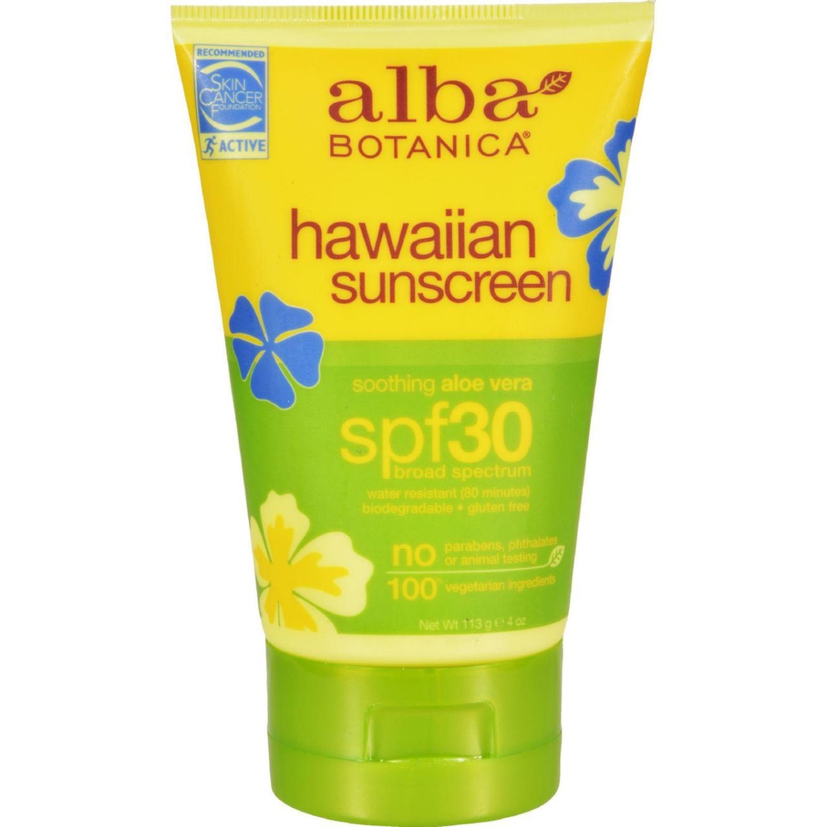 Hg0408609 4 Fl Oz Hawaiian Aloe Vera Natural Sunblock Spf 30