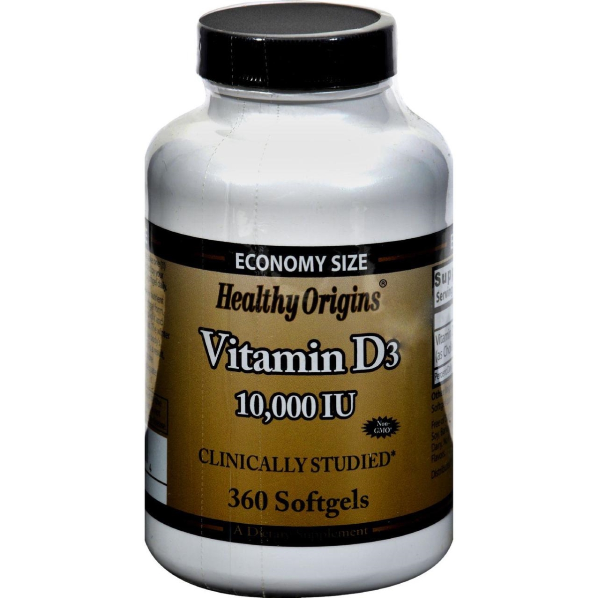 Hg0242172 Vitamin D3 - 10000 Iu - 360 Softgels