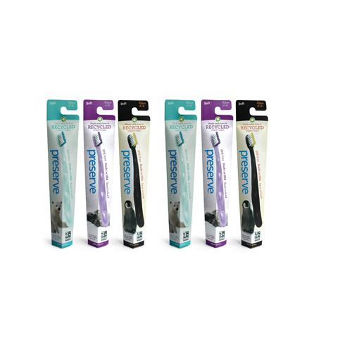 Hg0256891 Soft Toothbrush Junior - Assorted Colors, Pack Of 6
