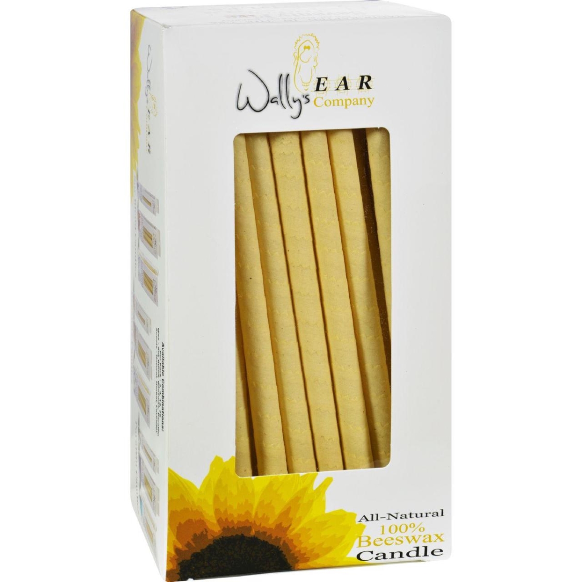 Hg0321935 100 Percent Beeswax Candles - Case Of 75