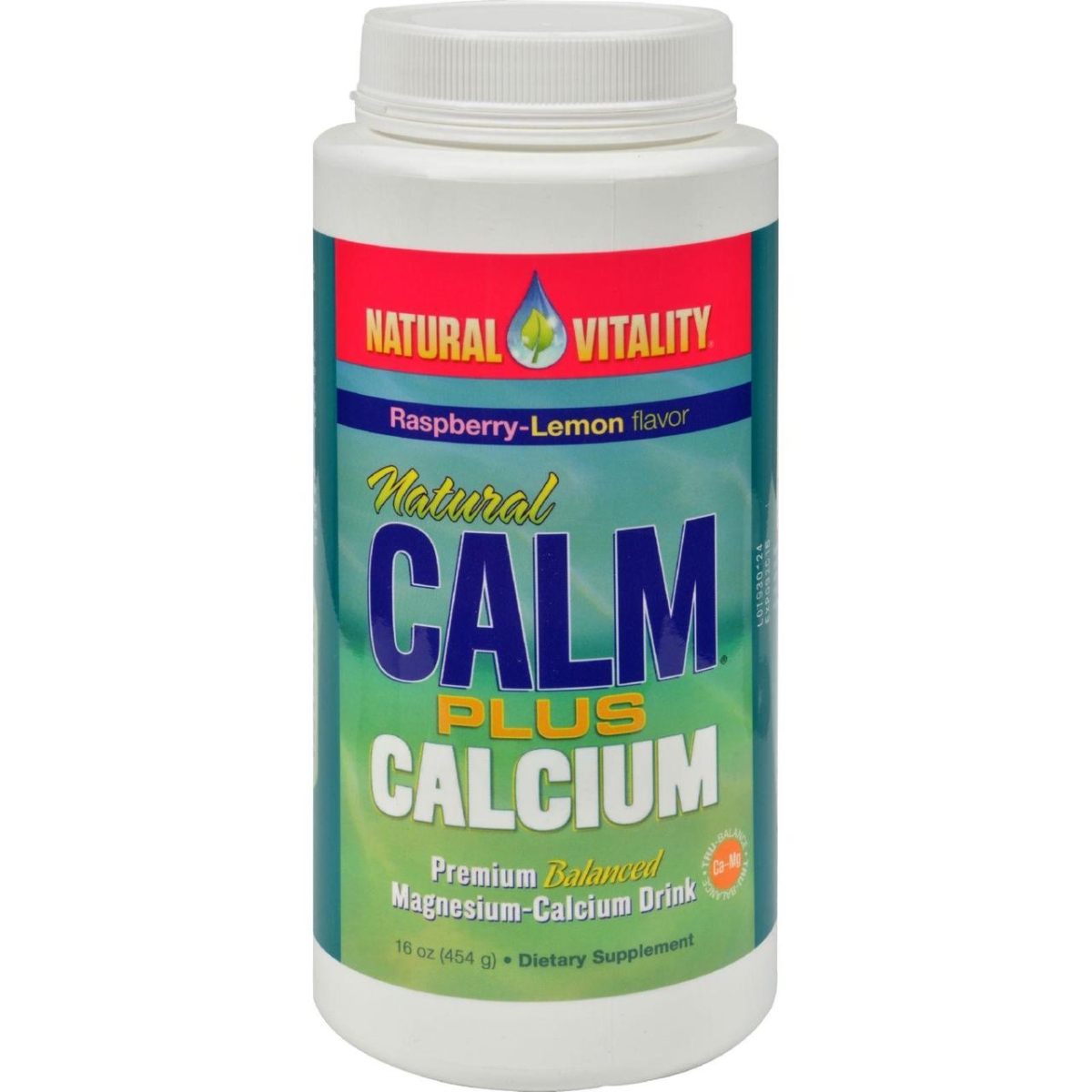 Hg0290932 16 Oz Natural Calm Plus Calcium Raspberry-lemon