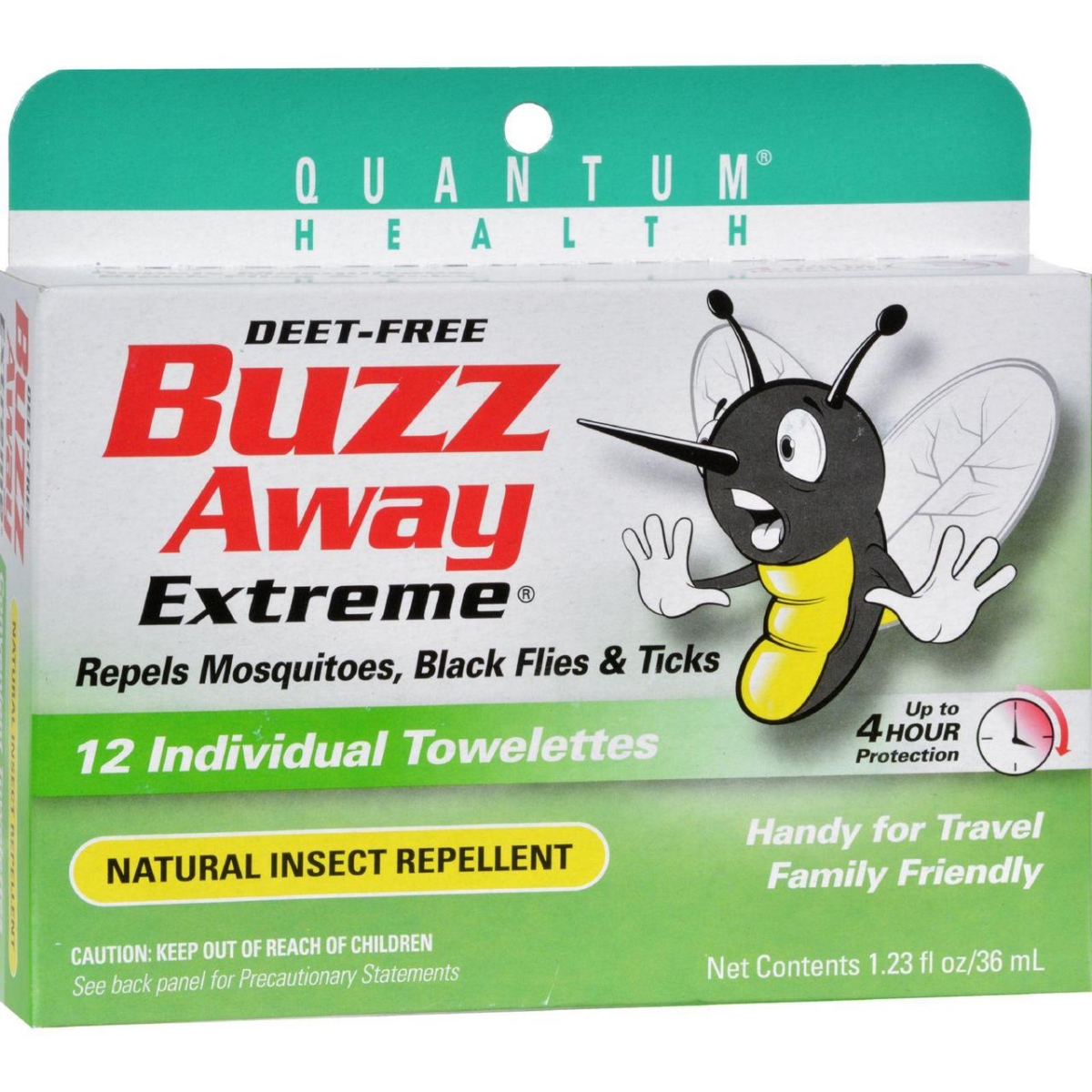 Hg0318543 Buzz Away Towelettes - Pack Of 12