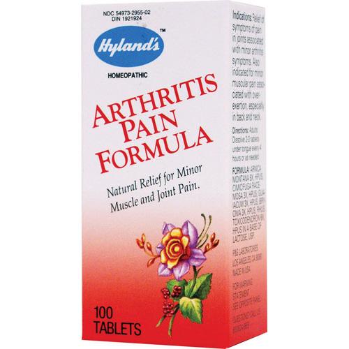 Hg0322446 Homeopathic Arthritis Pain Formula - 100 Tablets