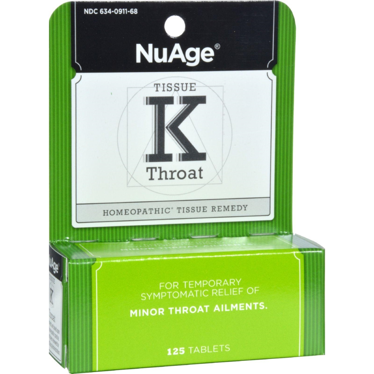 Hg0346429 Tissue K Throat - 125 Tablets