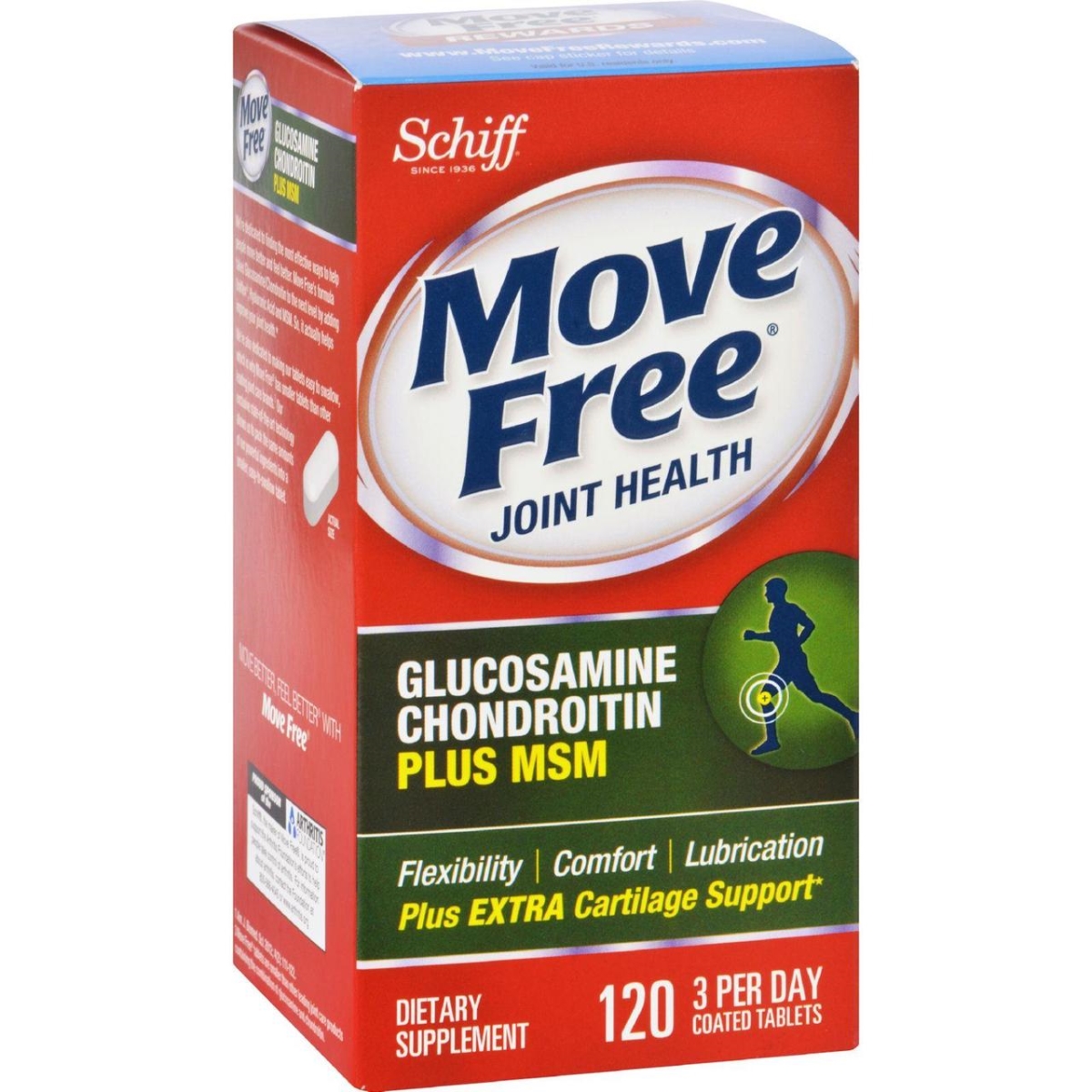 Hg0422261 1500 Mg Move Free Total Joint Health - 120 Coated Tablets