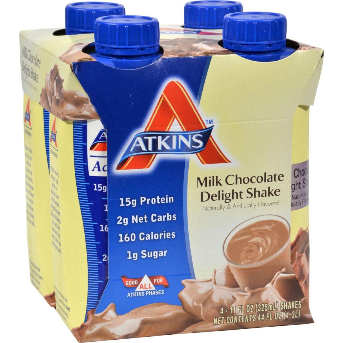 Hg0458125 11 Fl Oz Advantage Rtd Shake - Milk Chocolate Delight, Pack Of 4