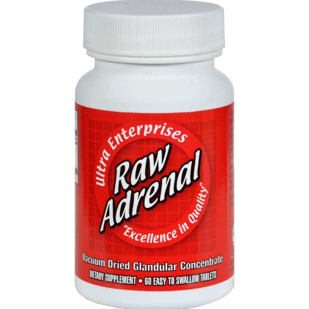 Hg0439075 200 Mg Raw Adrenal - 60 Tablets