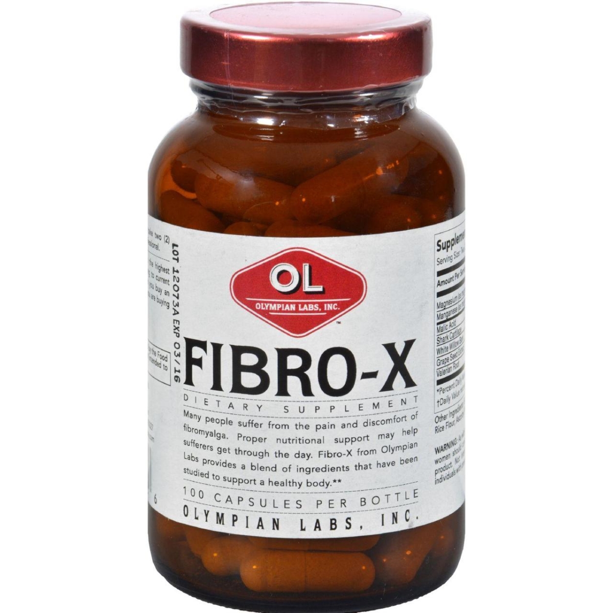 Hg0381483 Fibro-x - 100 Capsules