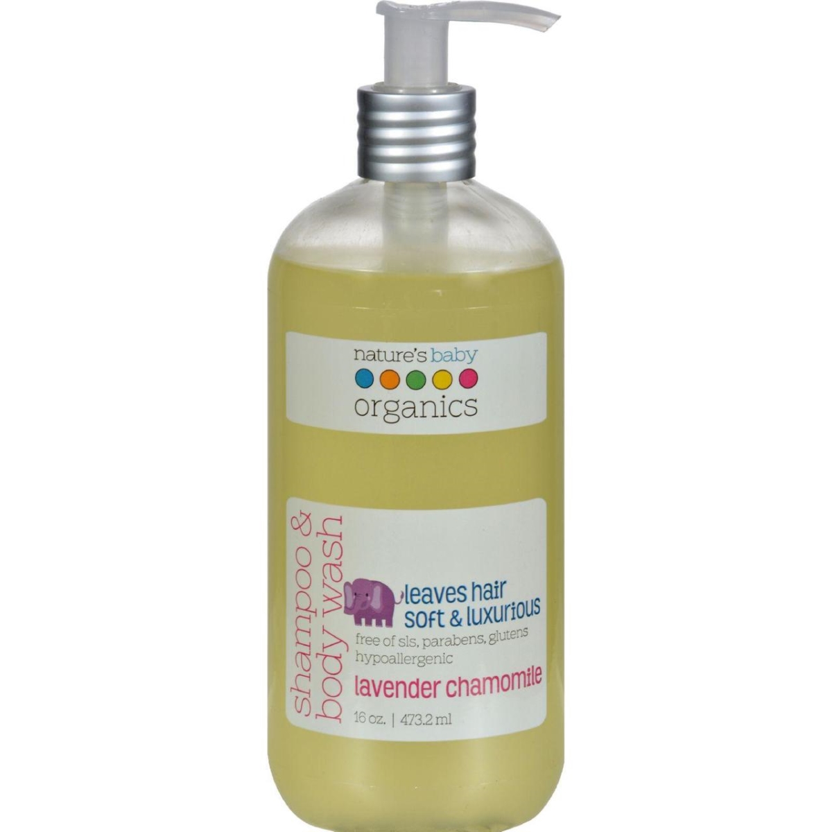 Hg0290486 16 Fl Oz Shampoo & Body Wash Lavender Chamomile