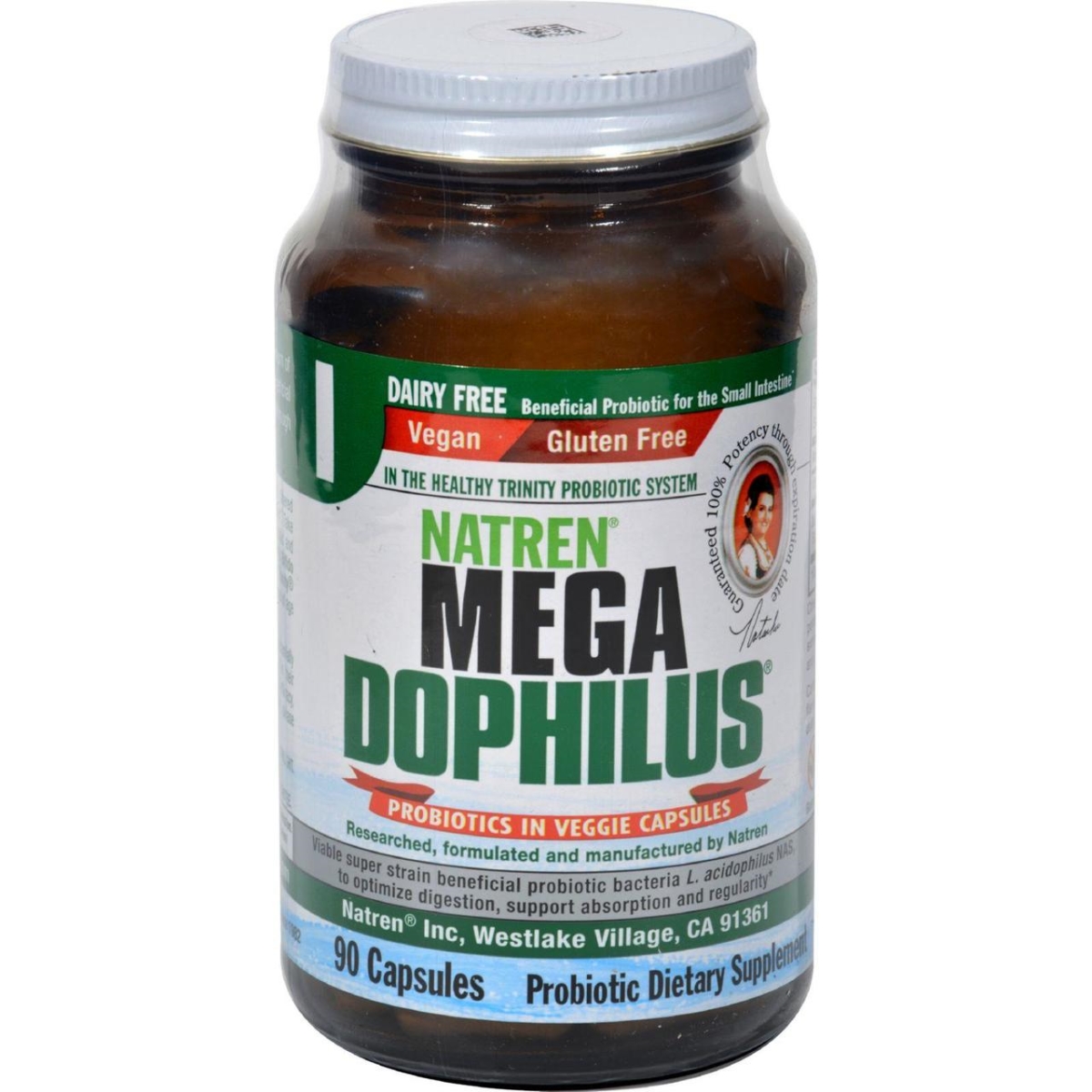 Hg0494997 Mega Dophilus Dairy Free - 90 Vegetarian Capsules
