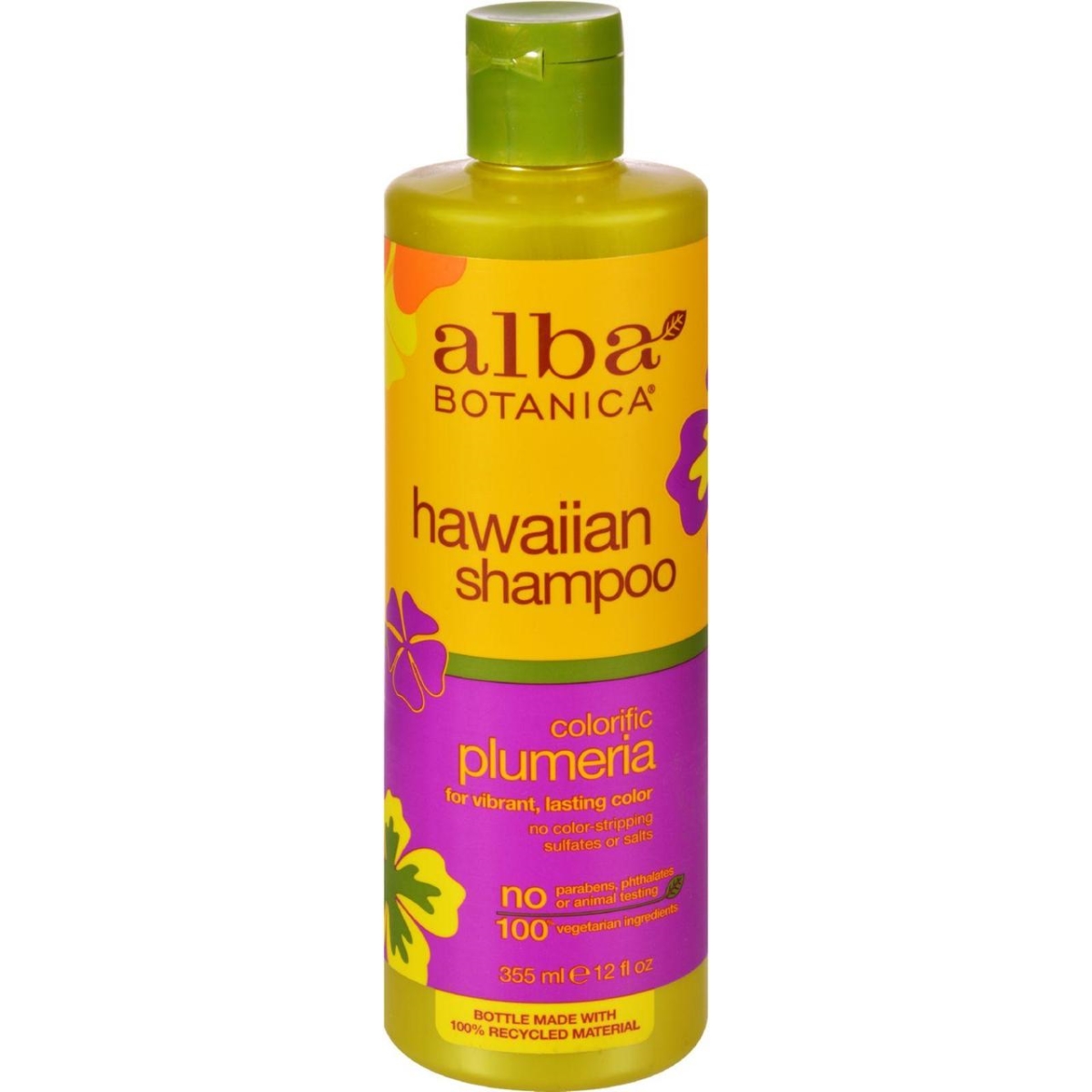 Hg0596437 12 Fl Oz Hawaiian Natural Shampoo, Colorific Plumeria