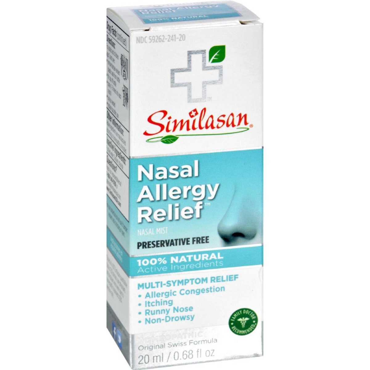 Hg0608166 0.68 Fl Oz Nasal Allergy Relief