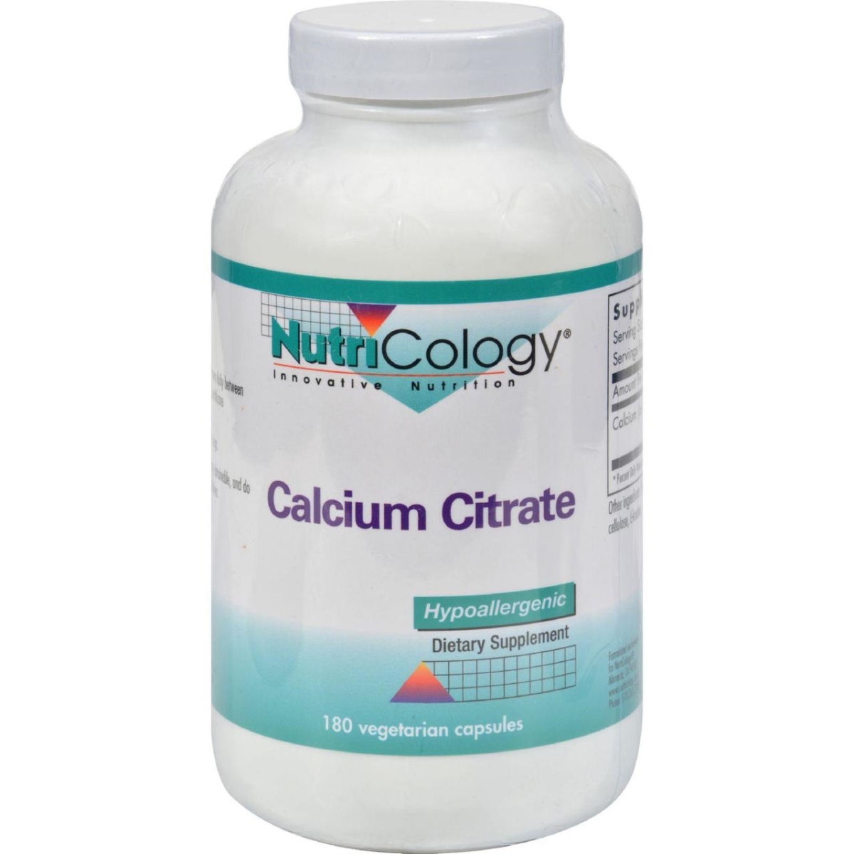 Hg0524736 150 Mg Calcium Citrate - 180 Capsules