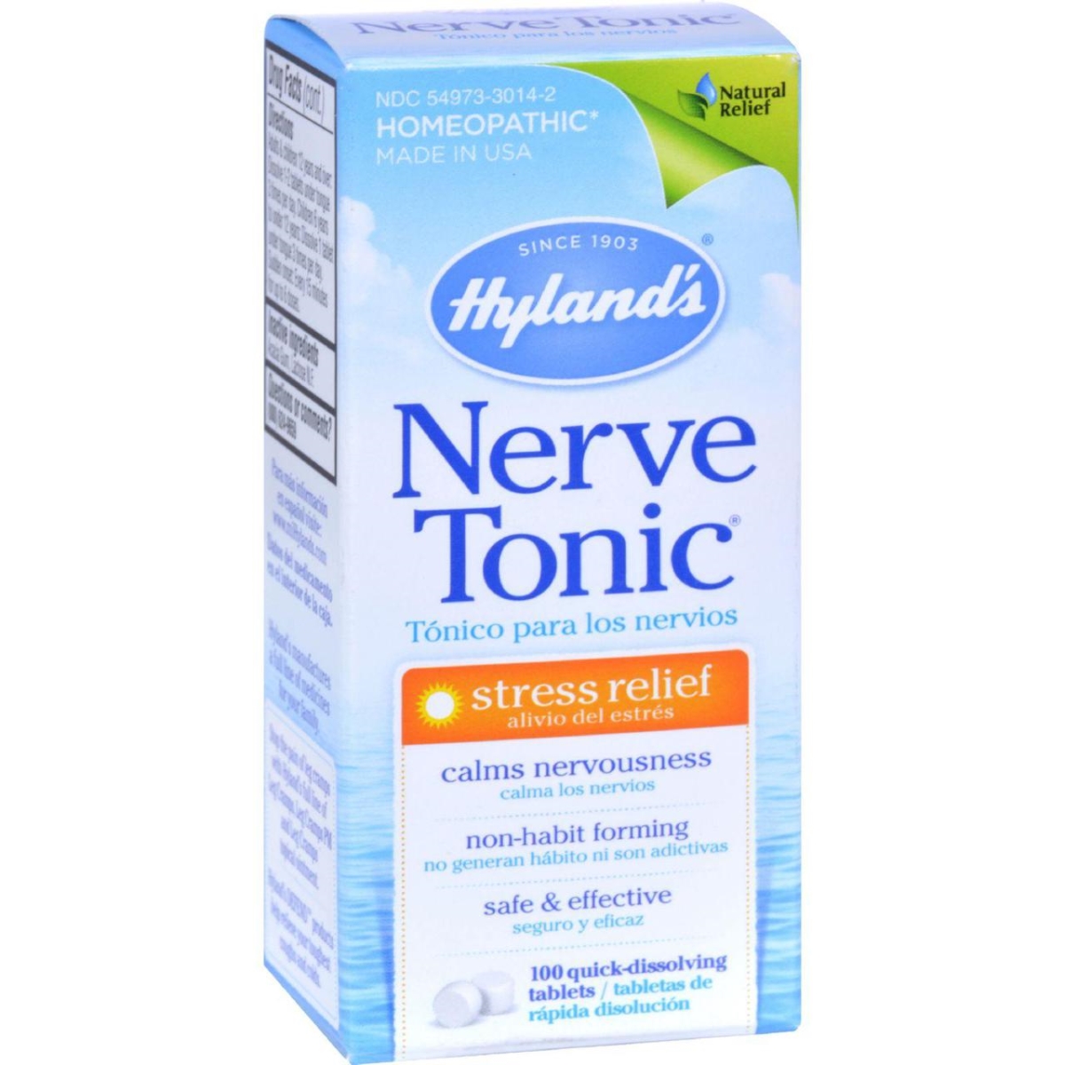 Hg0365593 Nerve Tonic - 100 Tablets