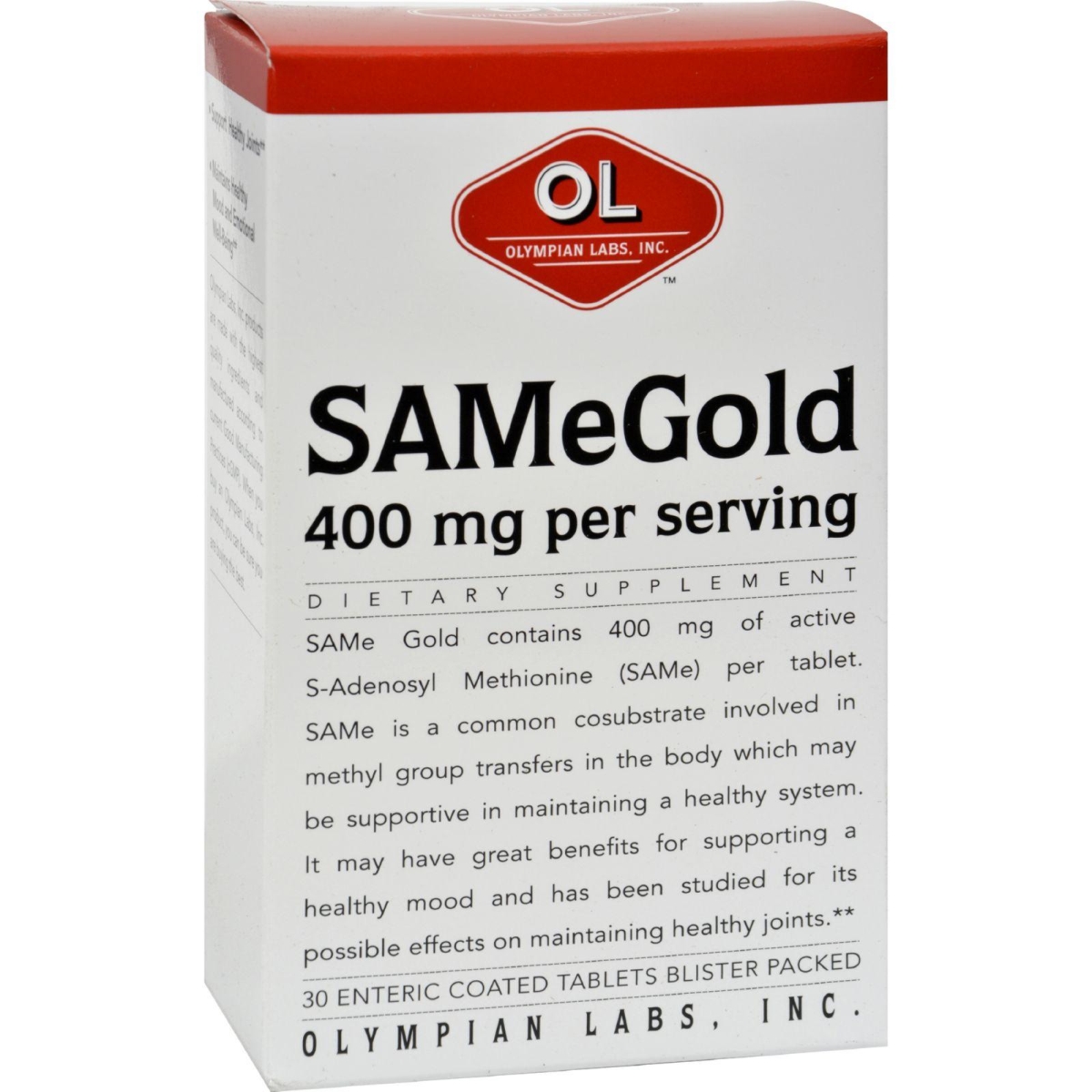 Hg0389155 400 Mg Same Gold - 30 Tablets