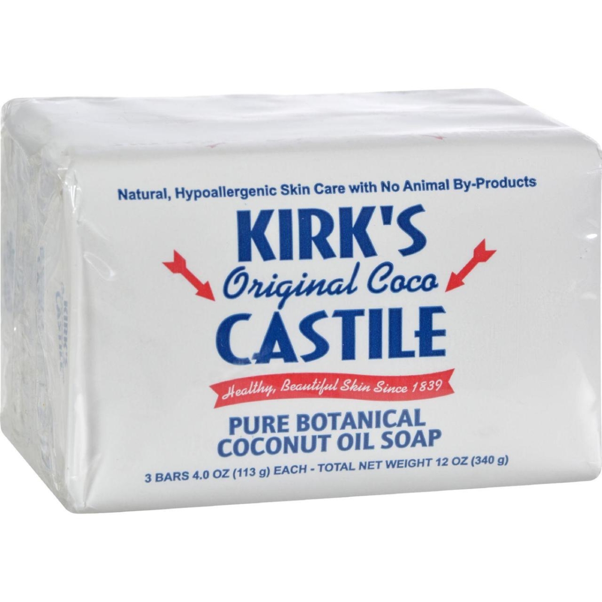 Hg0419358 4 Oz Castile Soap Original - Pack Of 3