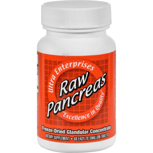 Hg0439232 200 Mg Raw Pancreas - 60 Tablets