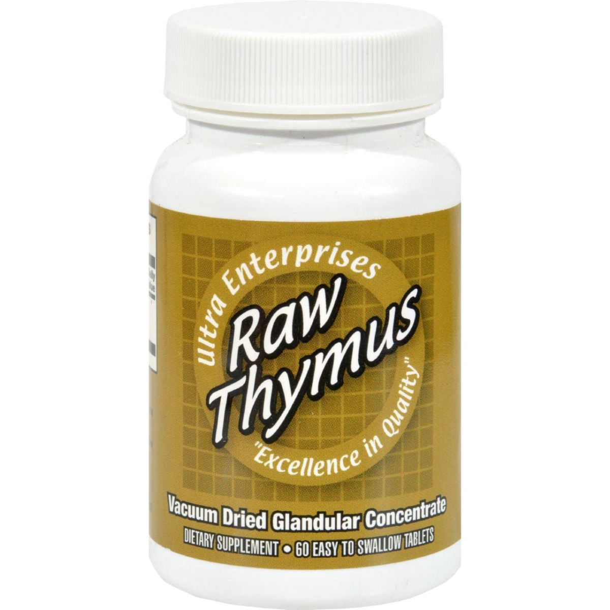 Hg0439331 200 Mg Ultra Raw Thymus - 60 Tablets