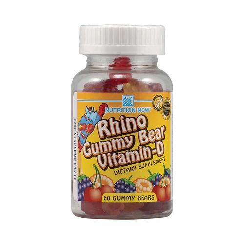 Hg0324731 Rhino Vitamin D Bears - 60 Gummy Bears