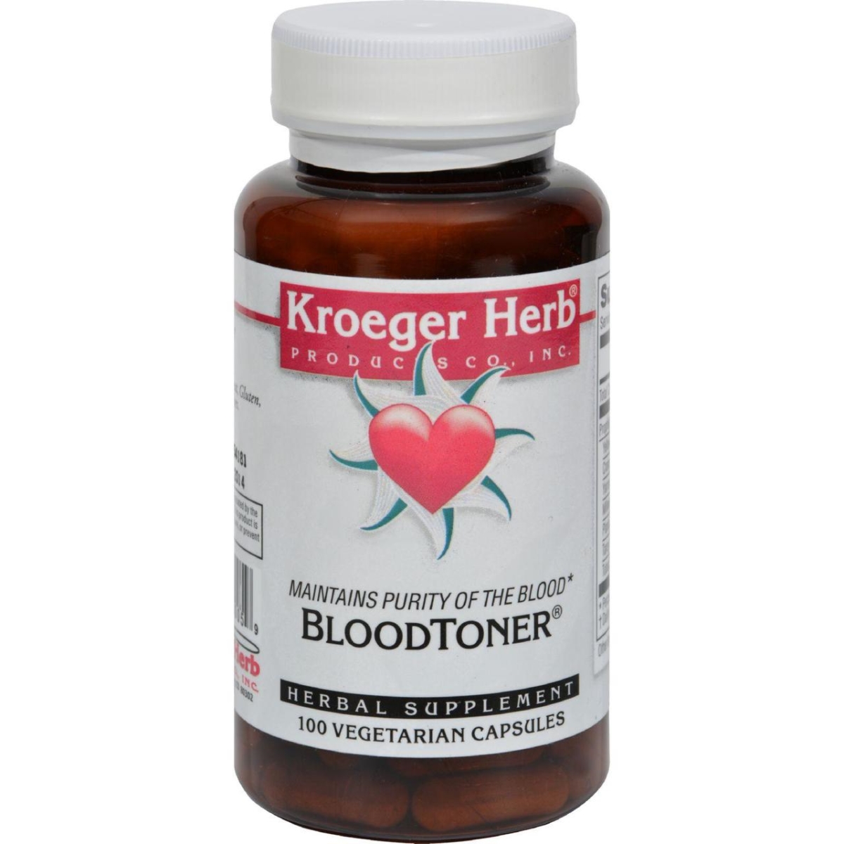 Hg0419879 Blood Toner - 100 Vegetarian Capsules